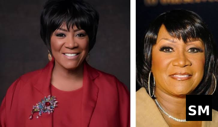 Two women in elegant attire.